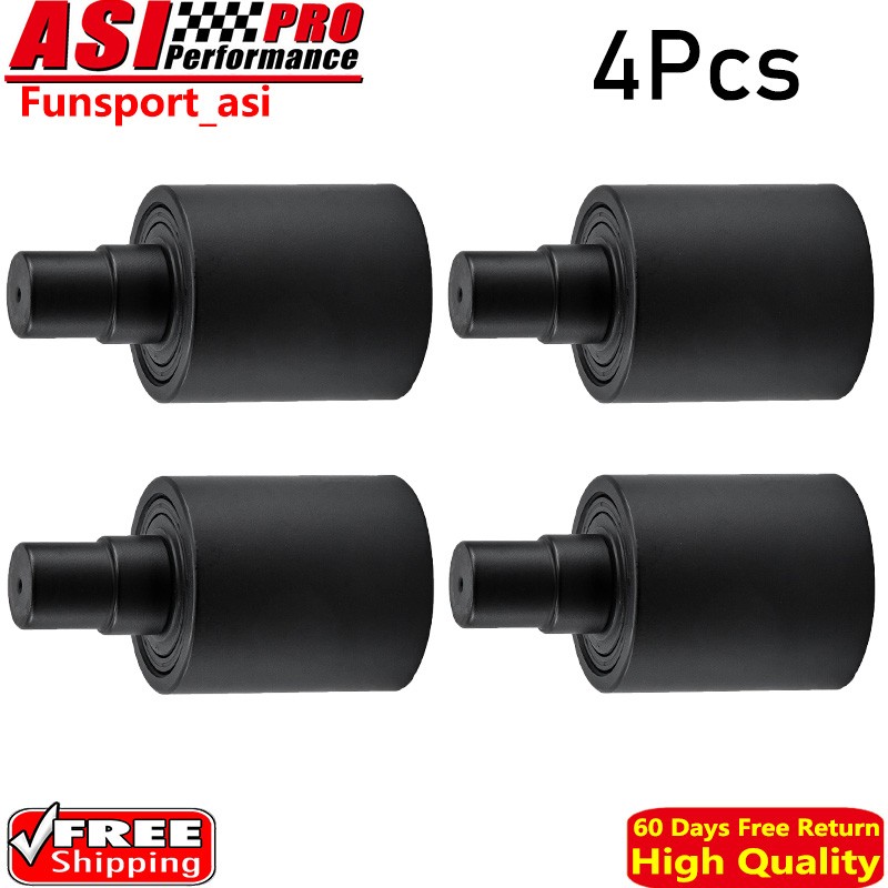 4Pcs Top Roller Fit Komatsu PC60-7 PC70-7 PC75UD-2/3 PC75UU-2/3 PC78US-5