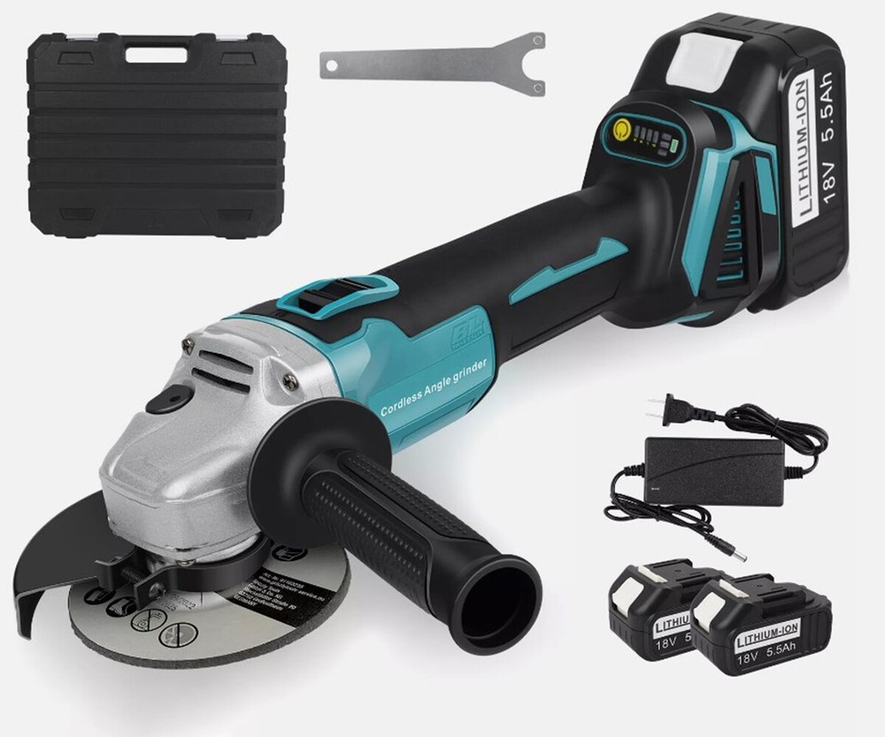 Makita 18V Max Brushless Cordless 4-1/2 Angle Grinder 8500 RPM