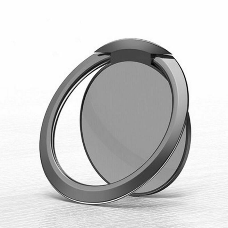 Metal Thin Stand Magnetic Phone Mount Finger Ring Holder For Cell Phone Tablet C