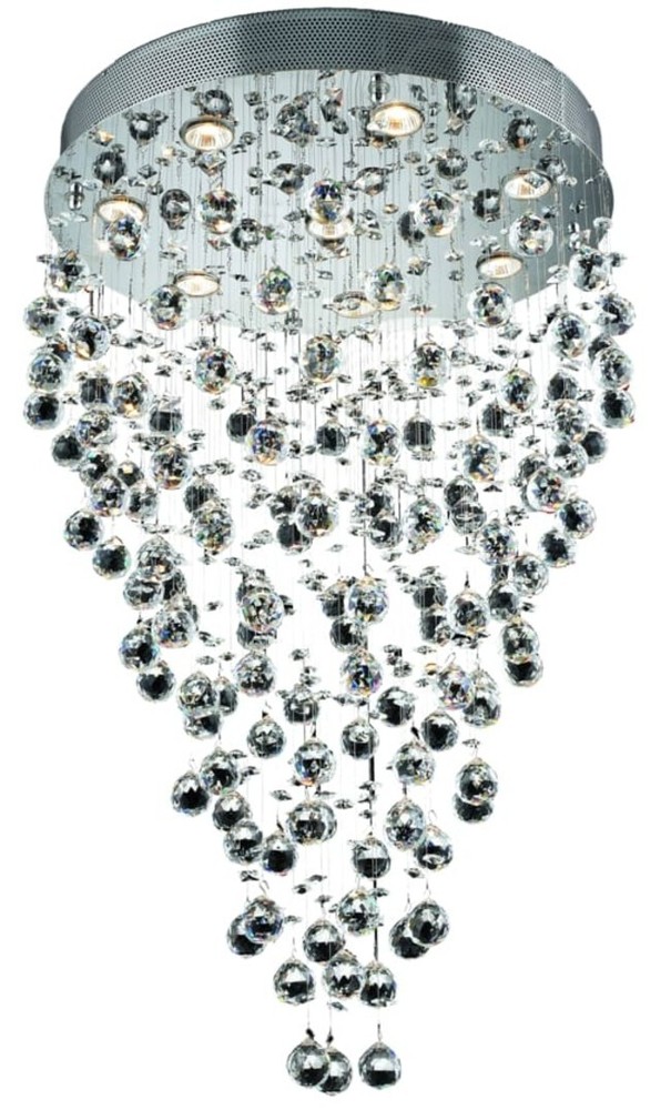 Elegant Lighting V2006D24/RC Galaxy 9 Light 24