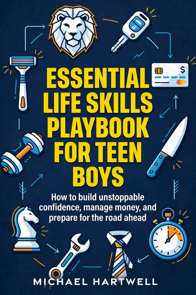 Essential Life Skills Playbook for Teen Boys: How to Build Unstoppable Confidenc