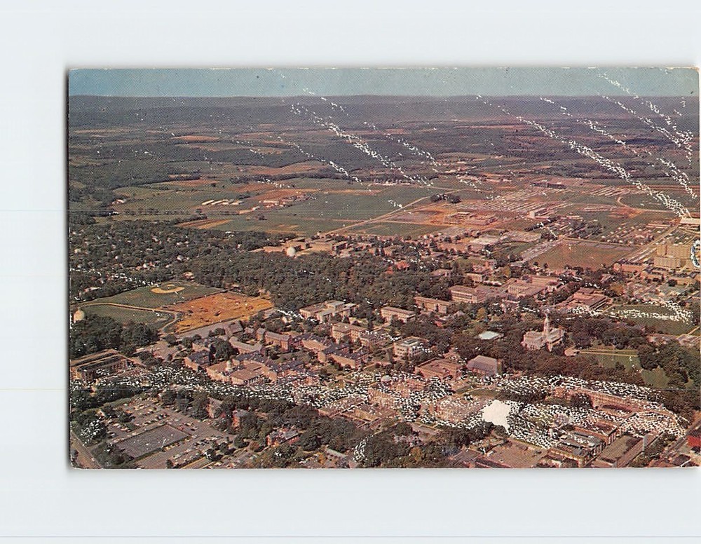 Postcard Aerial View Pennsylvania State University Pennsylvania USA