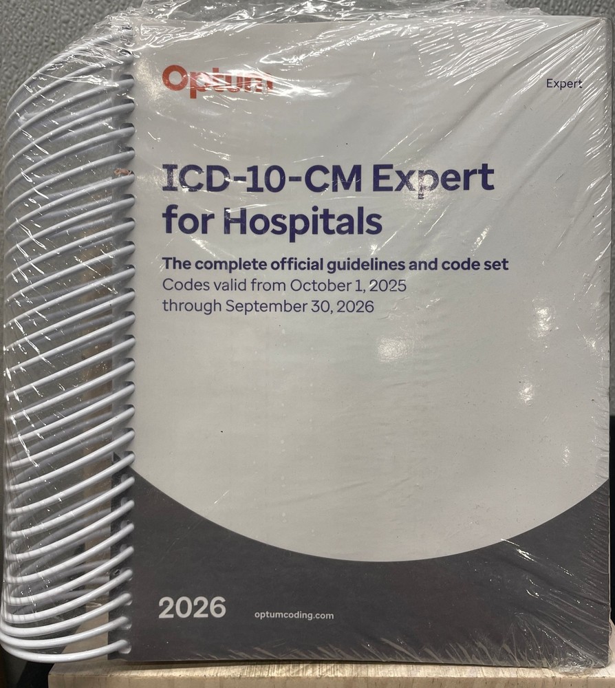 ICD-10-CM 2026 Expert for Hospitals The Complete Official Guidelines Code Set