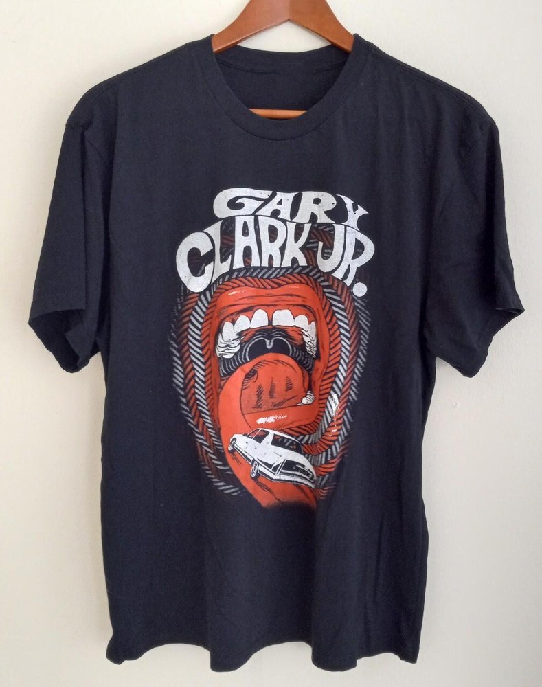 Gary Clark Jr 2019 Tour Cotton Black All Size T Shirt For Men All Size MC323