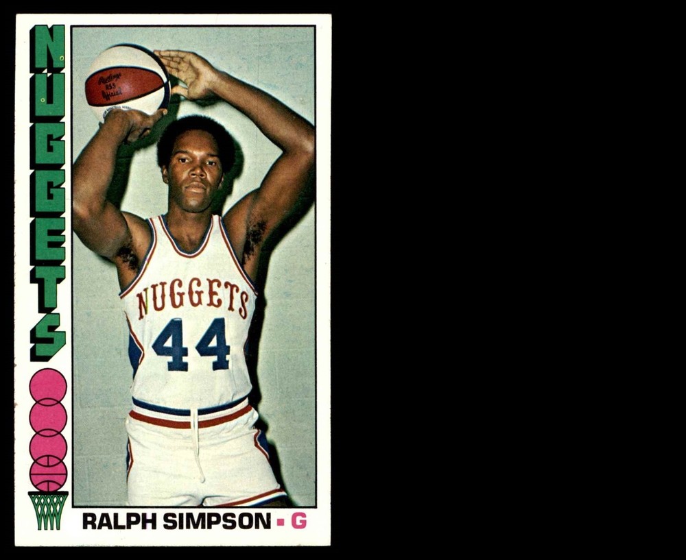 1976-77 Topps Nuggets Near Complete Team Set 5 Cards EX Condition 6899758 1 of 4