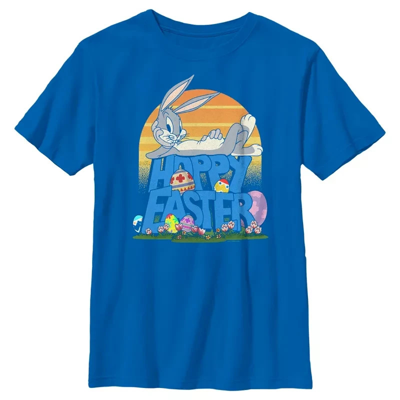 Looney Tunes Bugs Bunny Happy Easter T-Shirt - S-5XL