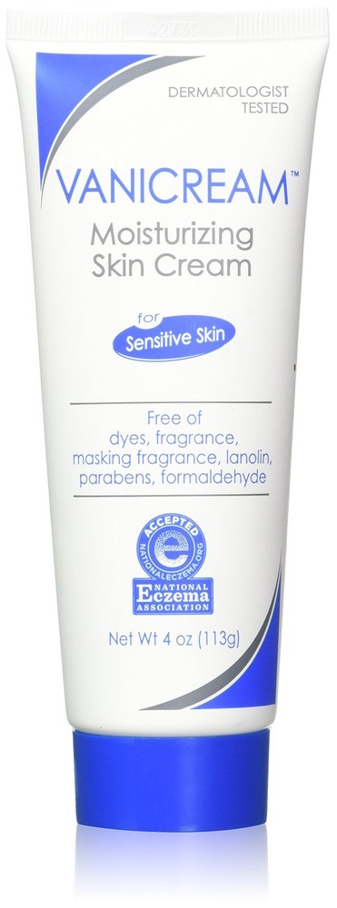 Moisturizing Skin Cream For Sensitive Skin, 4 Ounce (Pack of 2)
