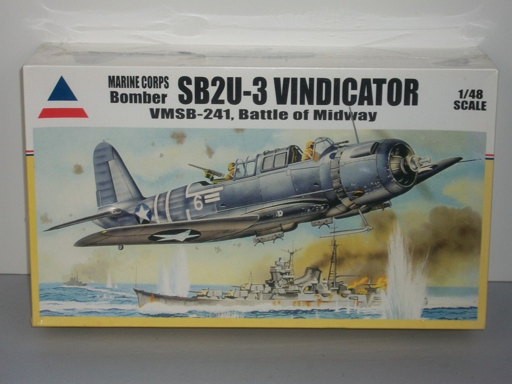Accurate Miniatures 1/48 Scale SB2U-3 Vindicator - Factory Sealed-image