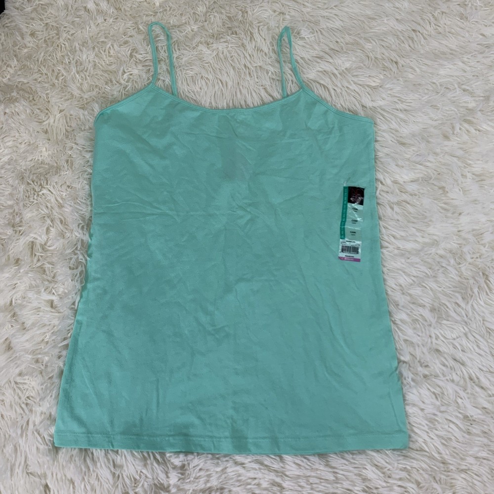 No Boundaries mint green cami junior XL