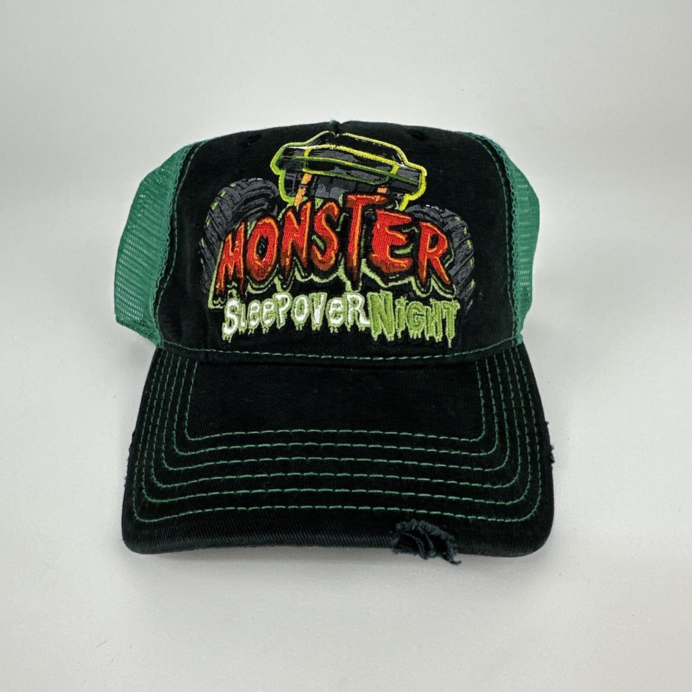 Monster Truck Hat for Kids Sleepover Party One Size Fits All