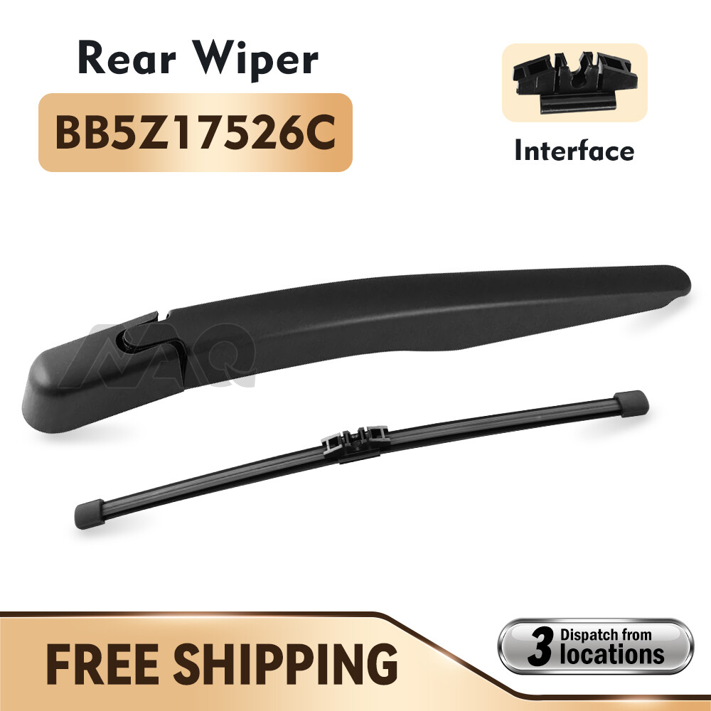 Rear Wiper Blade Arm Set Compatible with 2015-2019 Lincoln MKC BB5Z-17526-C BB5Z-17528-A
