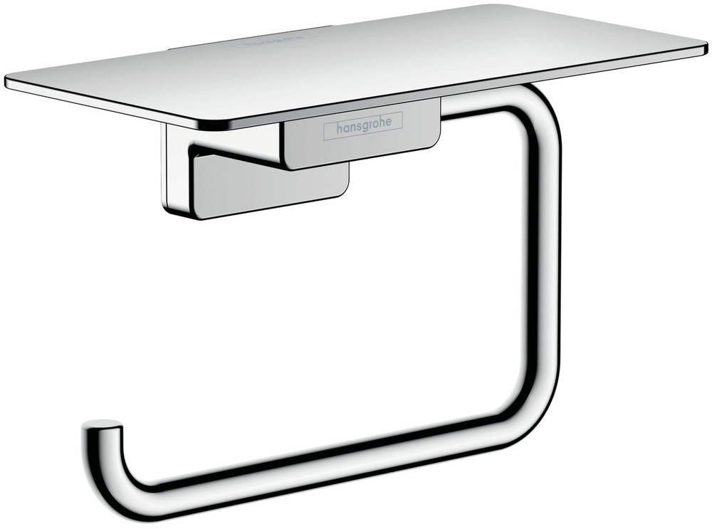 Hansgrohe 41772 AddStoris Wall Mounted Euro Toilet Paper Holder - Chrome