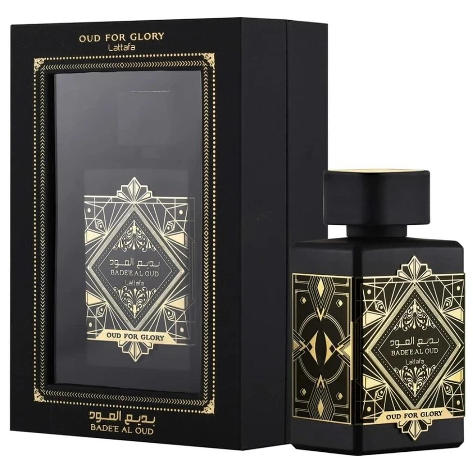 Lattafa  Badee  Al Oud  Oud  for  Glory  EDP Unisex Spray 3.4oz / 100ml Perfume.