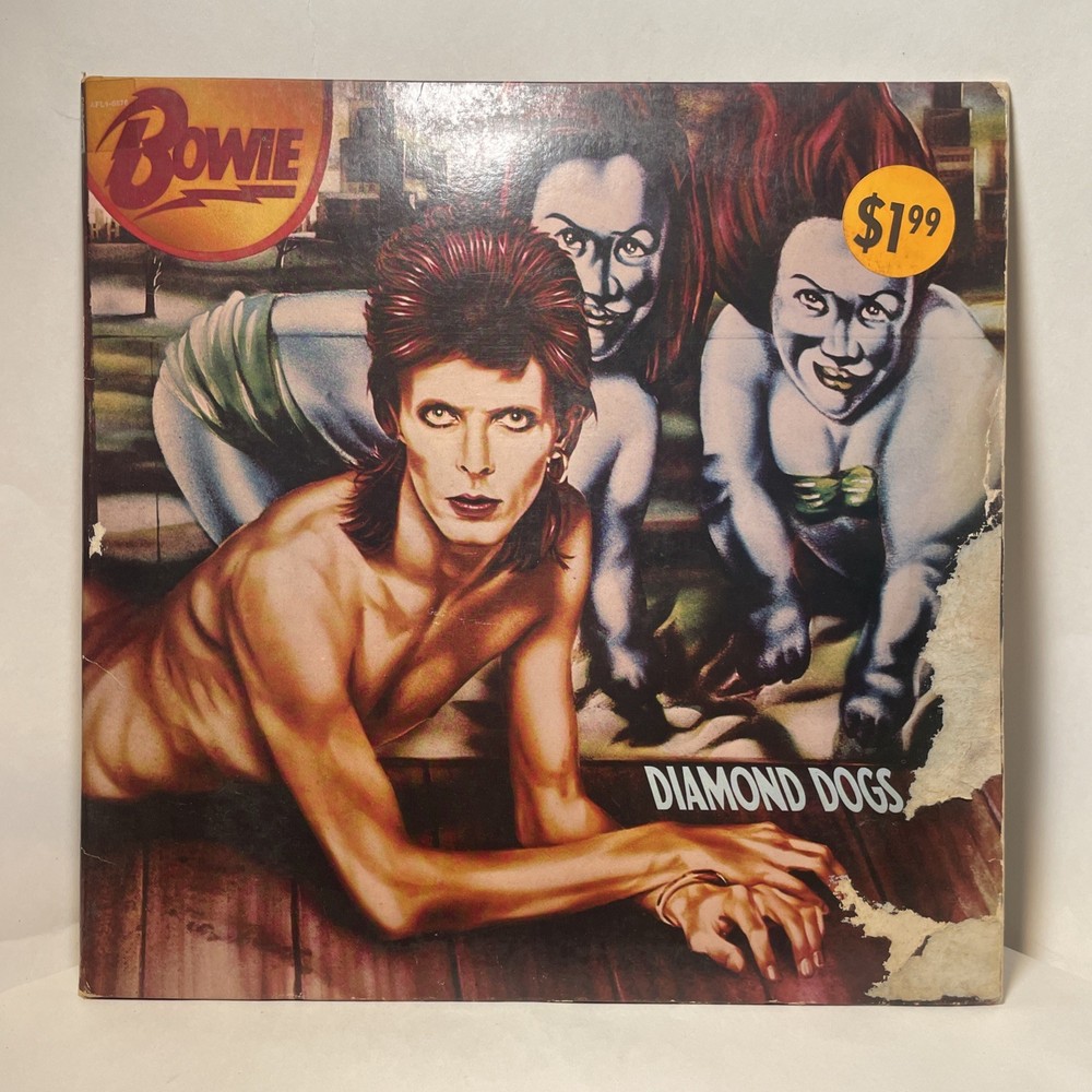 David Bowie - Diamond Dogs - FAST SHIPPING - 1974 Rare Original Vinyl Lp