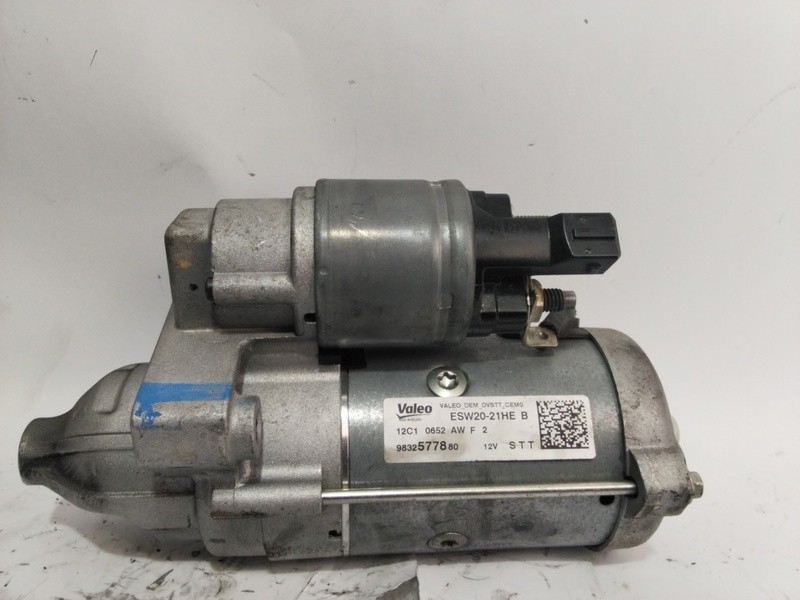 9832577880 starter motor Peugeot 2008 P1 style 2021 1820041