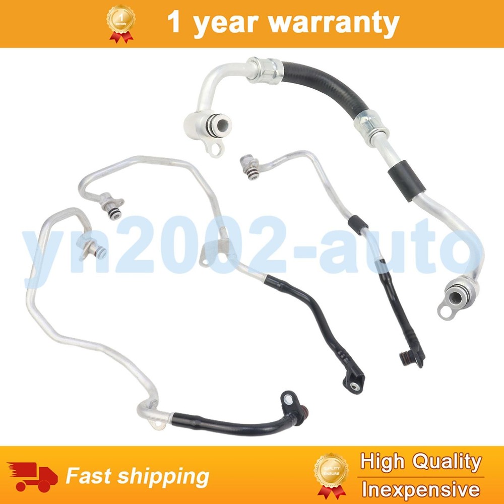 4pcs Turbo Coolant Line Set Fits For Benz CLS550 SL550 E550 ML63 CL63 GLS63 AMG