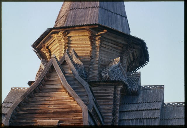 Church of the Dormition,Varzuga,Russia,William Craft Brumfield,Log Building,1