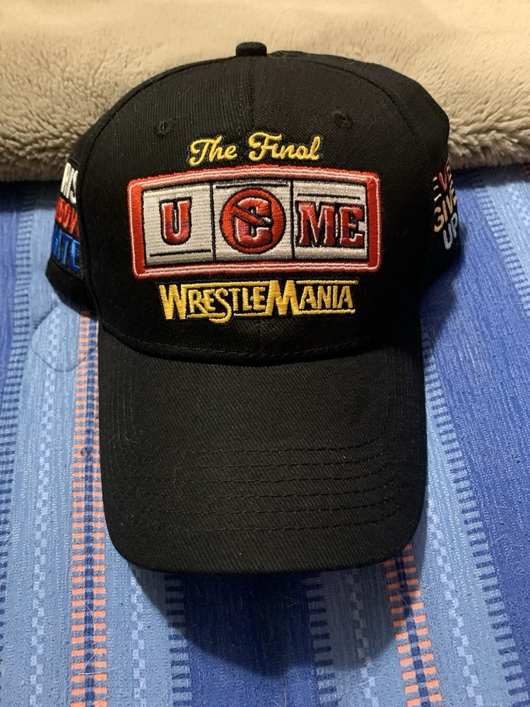 WWE John Cena The Final WrestleMania Hat