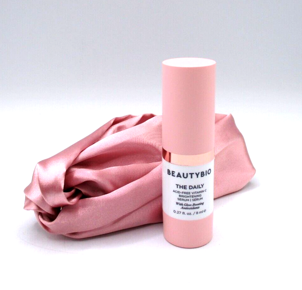 Beautybio The Daisy Acid Free Vitamin C Brightening Serum And Headband Gift-image