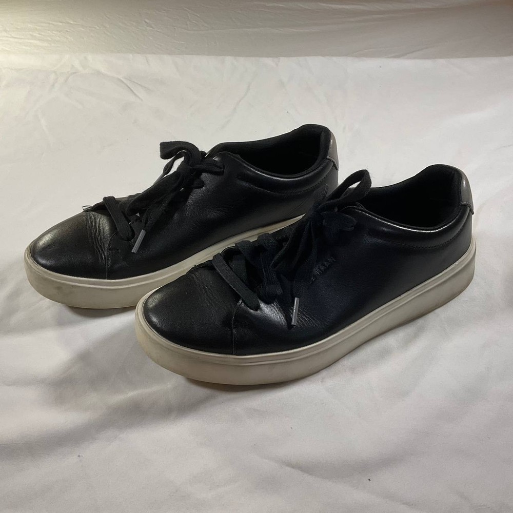 Cole Haan Mens Grand Crosscourt Traveler Leather Sneakers Black/City C36655 8.5M