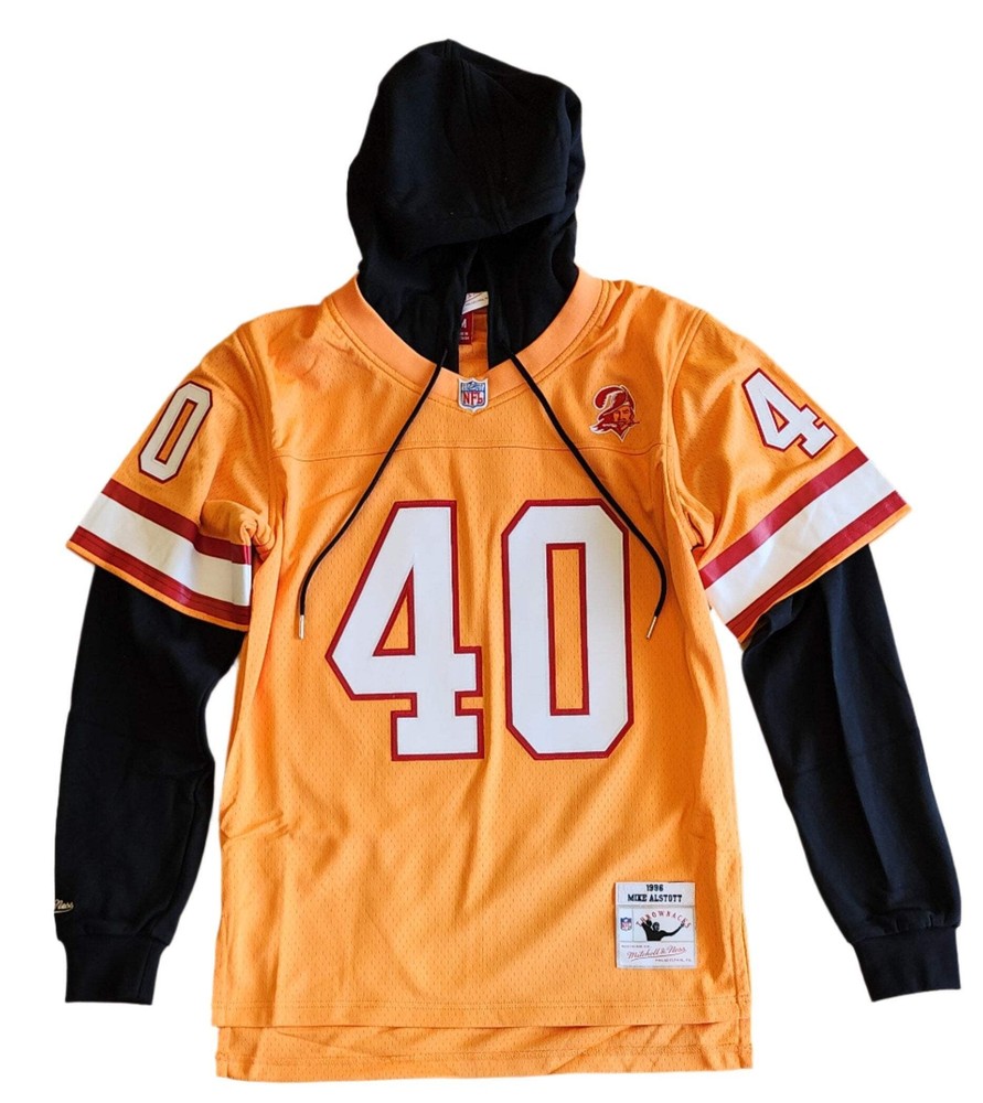 Mitchell & Ness Tampa Bay Buccaneers Legacy Jersey Pullover Hoodie-Mike Alstott