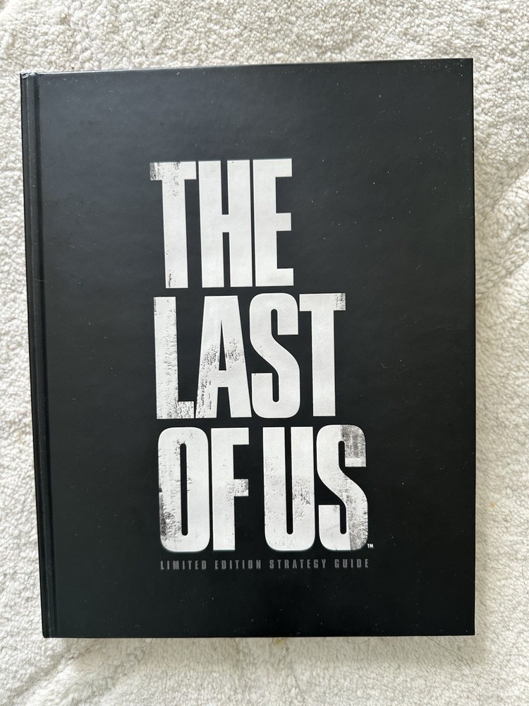 THE LAST OF US Limited Edition Strategy Guide Book Hard Cover