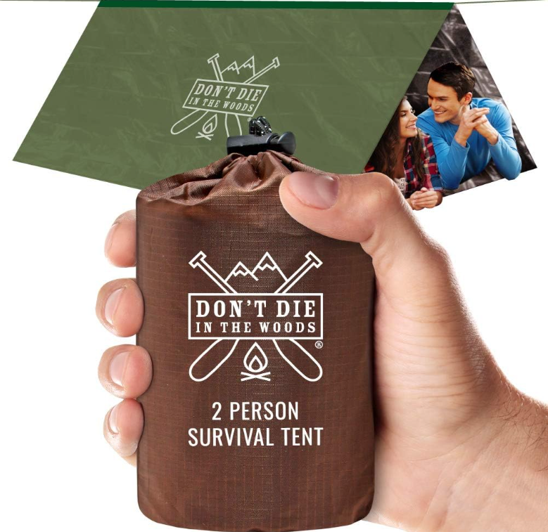 World's Toughest Ultralight Survival Tent � 2 Person Mylar Emergency Shelter...