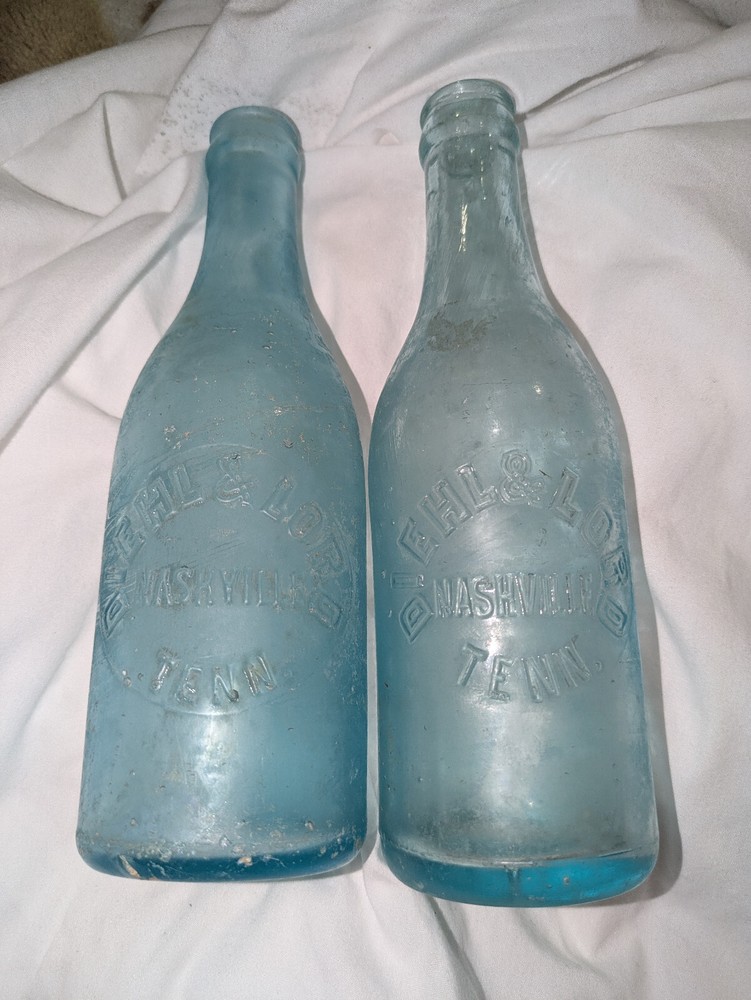 Diehl & Lord Crown Top Bottles - 2 Variations from Nashville TN