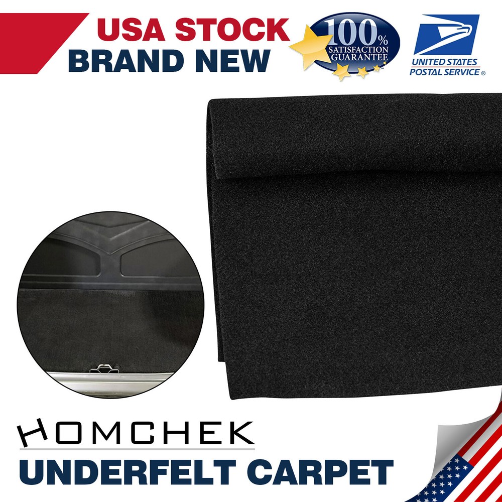 26in*79in Speaker Box Carpet Wrap Audio Sub woofer Car Trunk Liner Under-felt