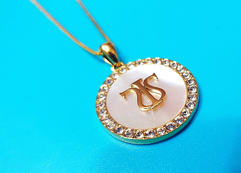 LILYSILK 925 Sterling Abadi 18k Gold-Plated Mother of Pearl Pendant Necklace