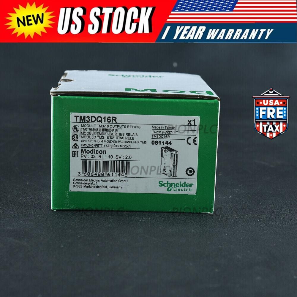 One Schneider TM3DQ16R PLC Module New In Box Fast Shipping TM3DQ16R US Free TAX