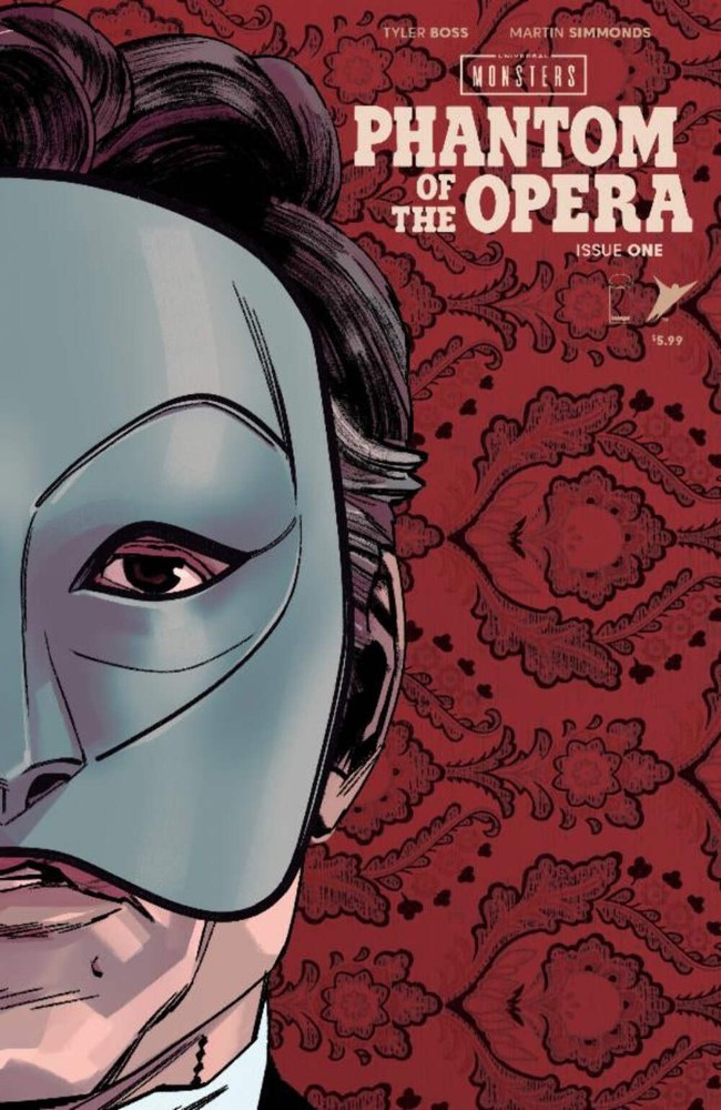 Universal Monsters Phantom of the Opera #1 Cover I Die Cut Wrap Around