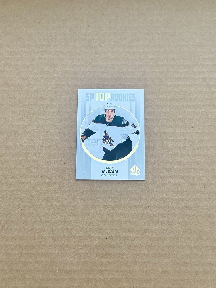 Jack McBain - 4 Card Lot (2 Rookies) - Arizona Coyotes/ Utah Mammoth