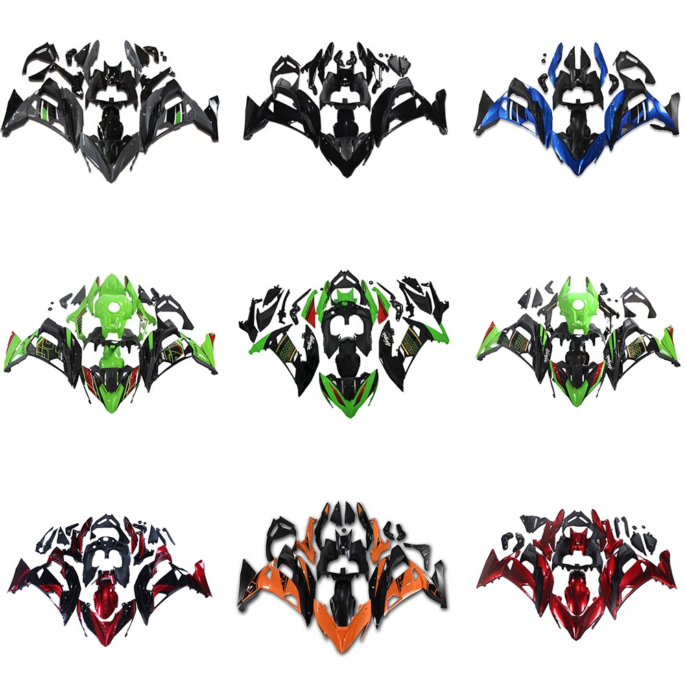 NTU Fairings Kit For Kawasaki Ninja 650 2017-2019 EX650 ABS Injection Bodywork