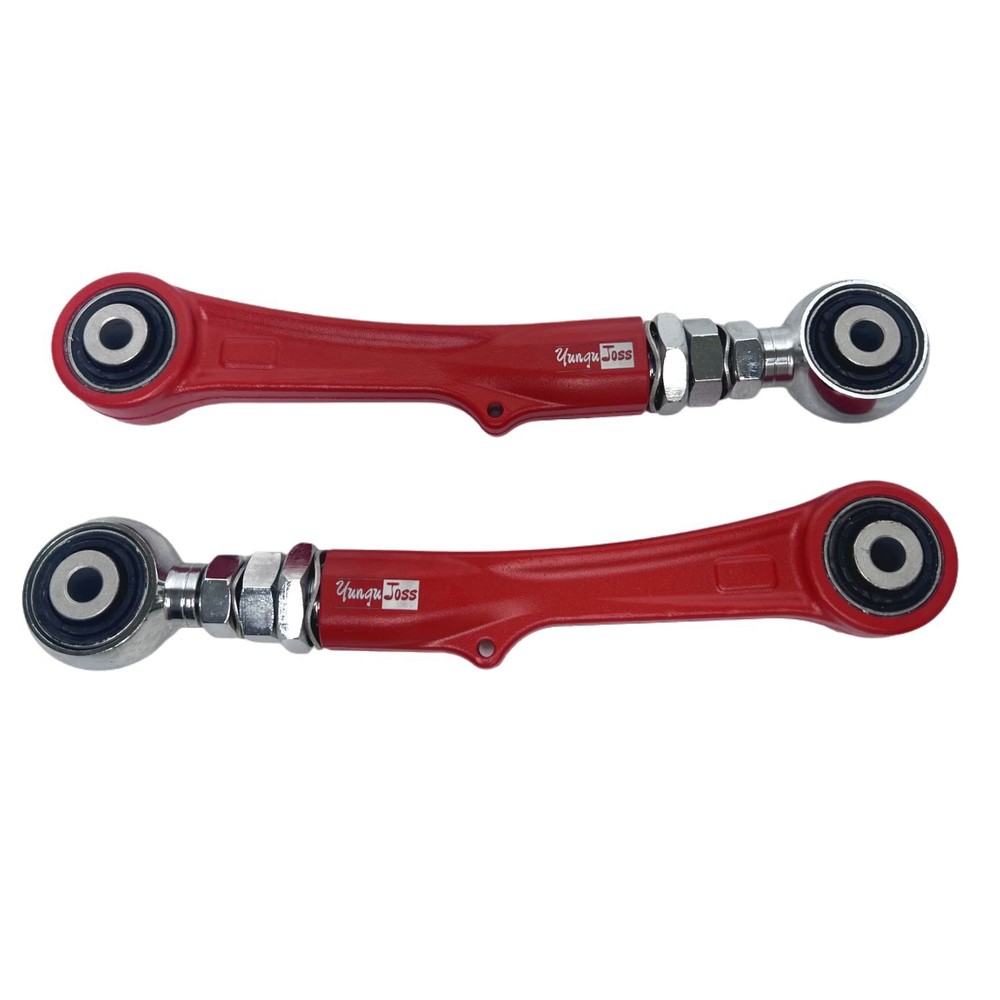 2pcs Aluminum Adjustable Rear Lower Camber Control Arms Kit for Tesla Model S/X