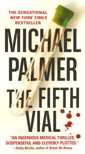 The Fifth Vial by Palmer, Michael, Acceptable Book
