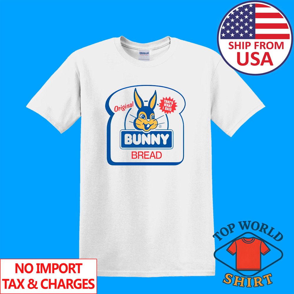 Bunny Bread Movie Men's White Size S to 5XL
