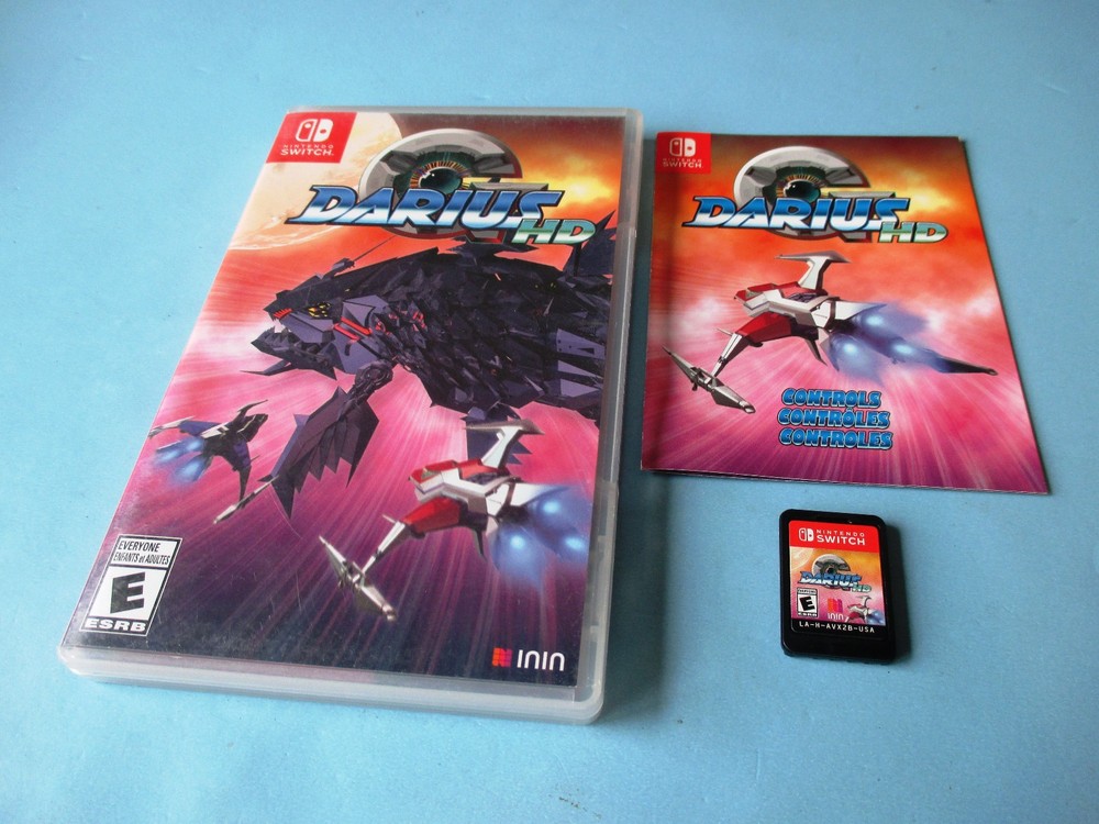 G-Darius HD Nintendo Switch Game w/Case & Booklet