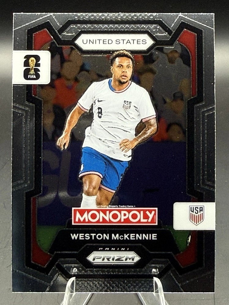 2026 Panini Prizm Monopoly FIFA World Cup  Weston Mckennie Card #50 USA