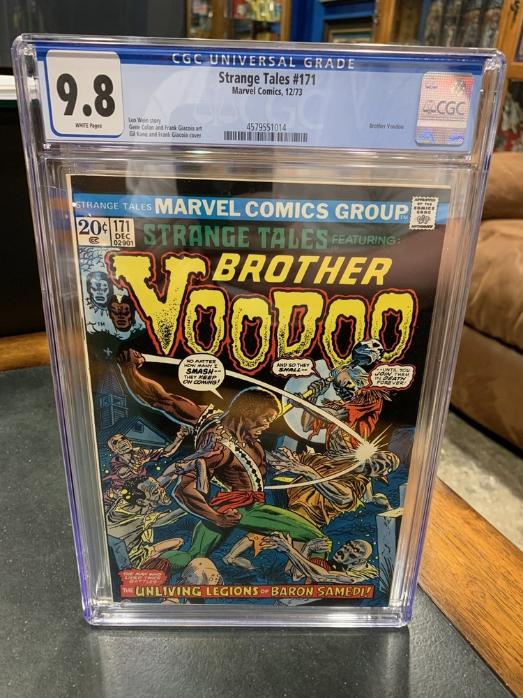 Strange Tales 171 CGC 9.8 Brother Voodoo 1st appearance Baron Samedi Marvel 1973