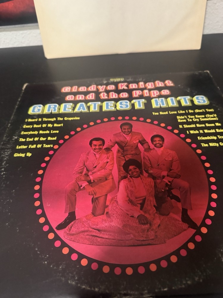 Gladys Knight and the Pips Greatest Hits Vinyl LP Record S 723 Soul 1970 Stereo