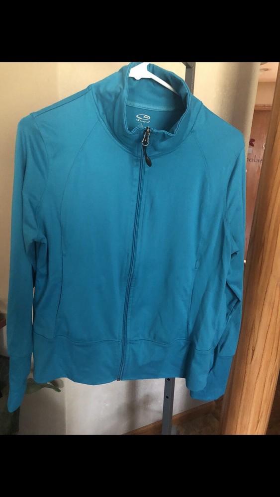Women's Champion Full Zip Sweatshirt size L EUC!