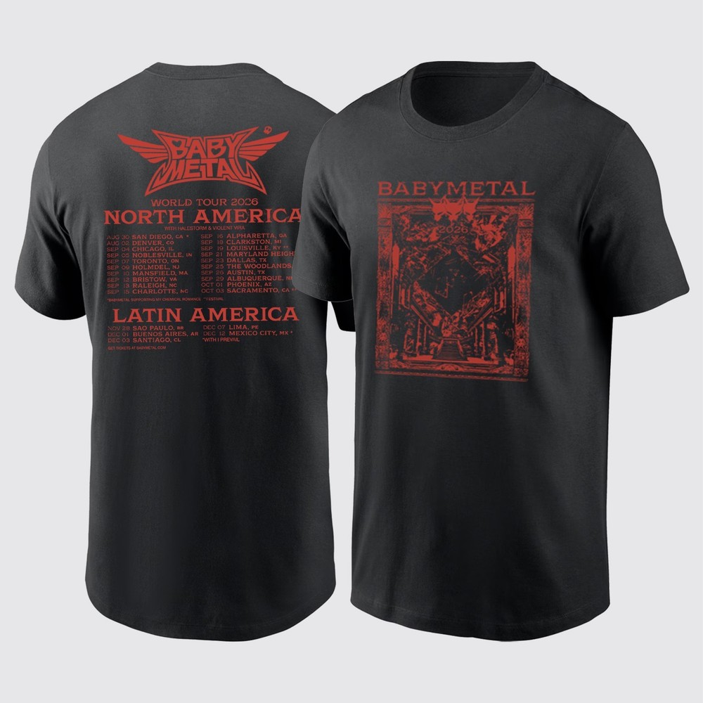 Babymetal Tour America 2026 - NORTH AMERICA / LATIN AMERICA 2026 Shirt