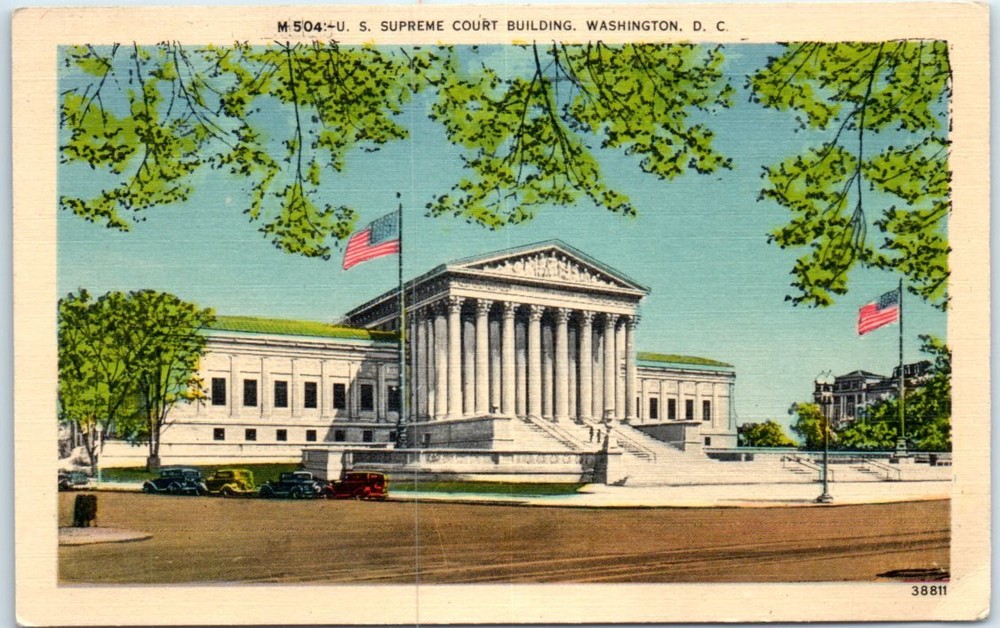 Postcard - Supreme Court Building, Washington, D. C.