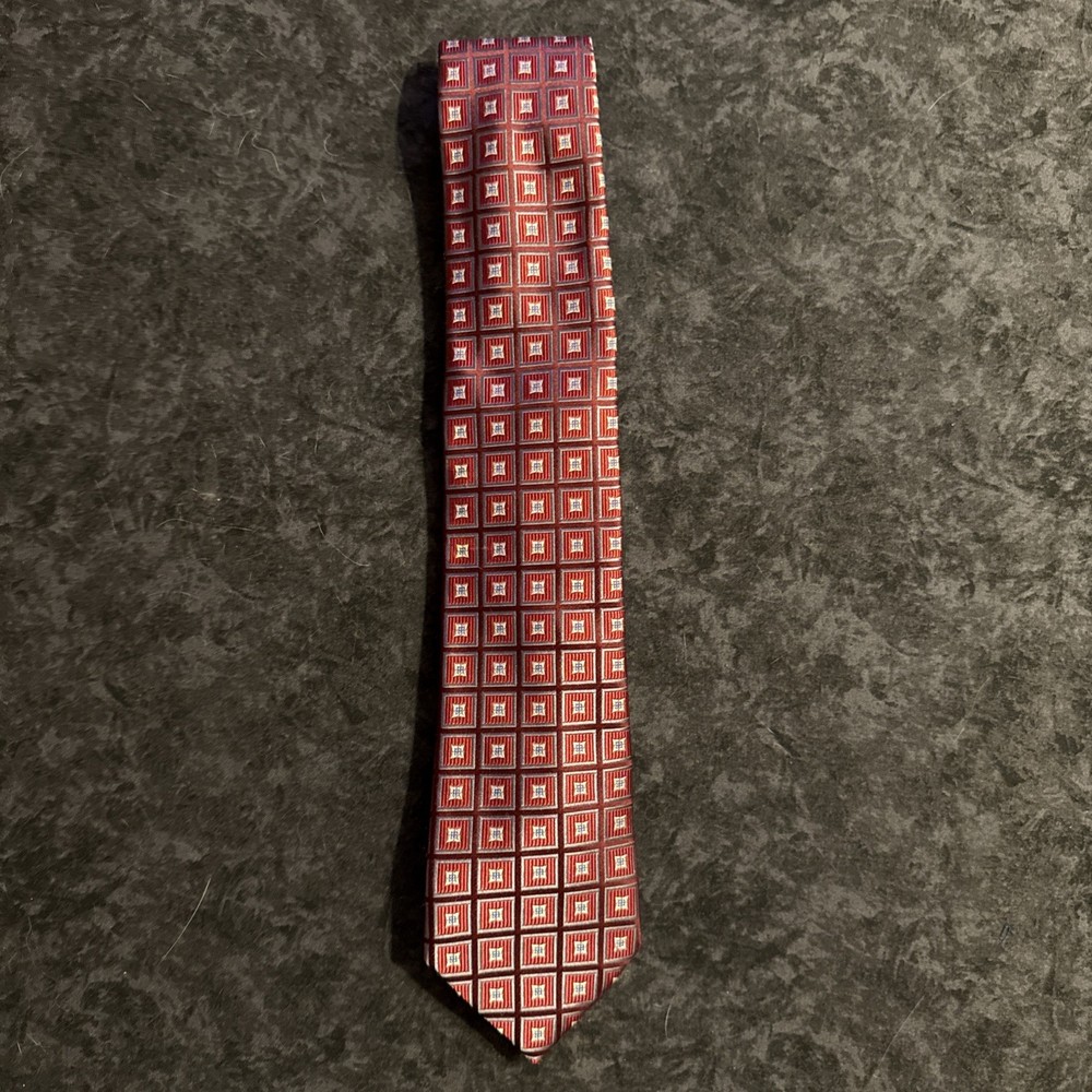 Jos. A. Bank Signature Silk Tie Red