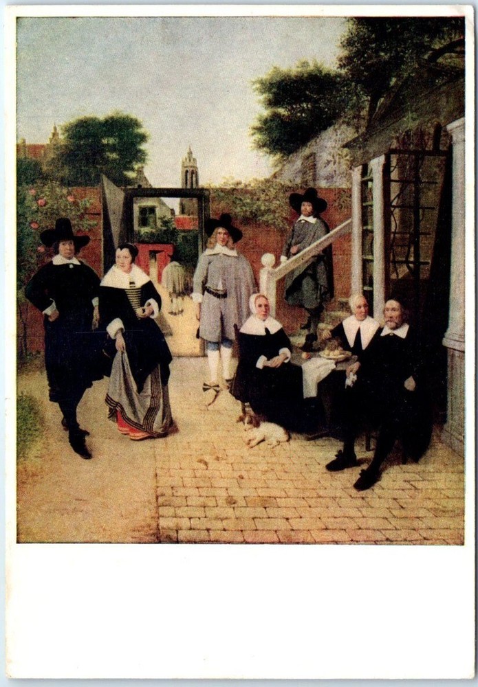 Family group By Pieter De Hooch, Academy of Fine Arts - Vienna, Austria