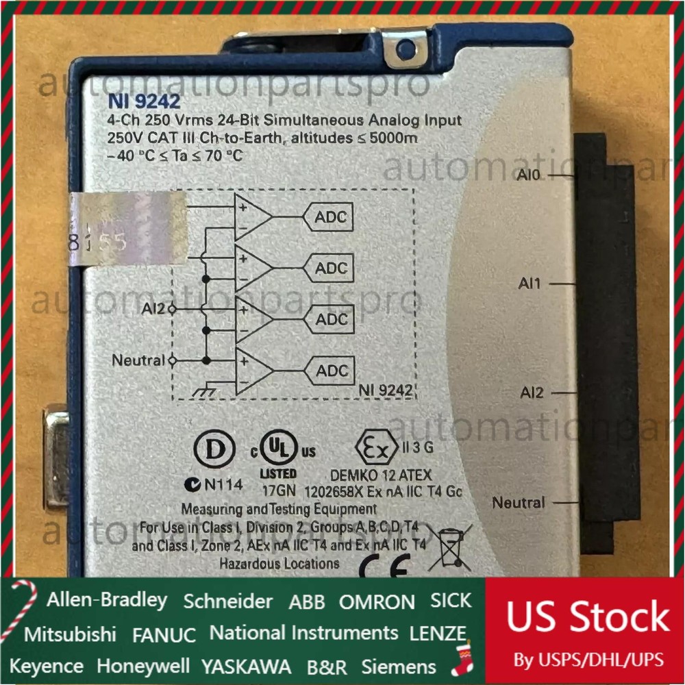 NEW National Instruments NI 9242 NI-9242 FAST SHIPPING