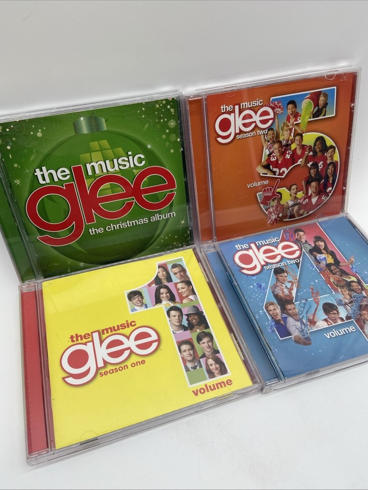 Glee Cast CD Lot of 4 - Vol 1, 4, 5 & The Christmas Album - Soundtracks TV Show