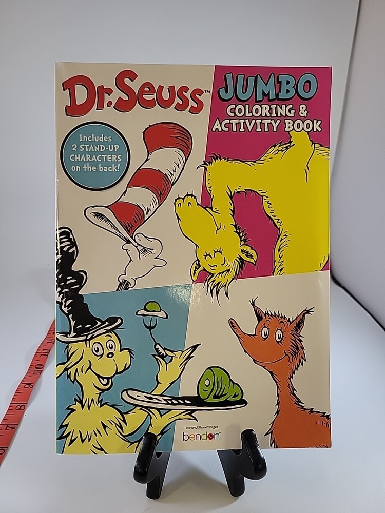 Dr. Seuss Jumbo Coloring & Activity Book with Tear/Share Pages PB