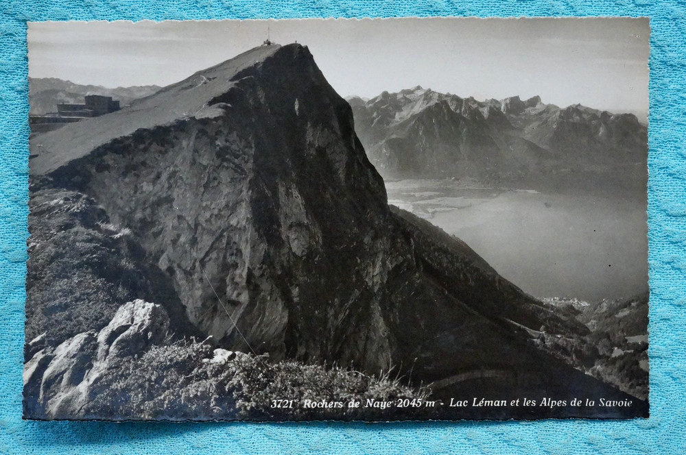 Rochers de Naye - Switzerland - RPPC